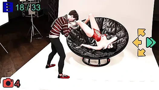 Moda işi - monica bölüm 2 ile fotoğraf çekimi - 3d oyun