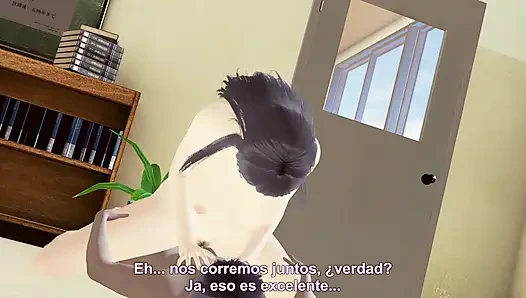 ÖĞRETMEN KÜTÜPHANEDE ÖĞRENCISIYLE SEKS YAPıYOR TABU BAKıŞ AÇıSı +18 3D HENTAI