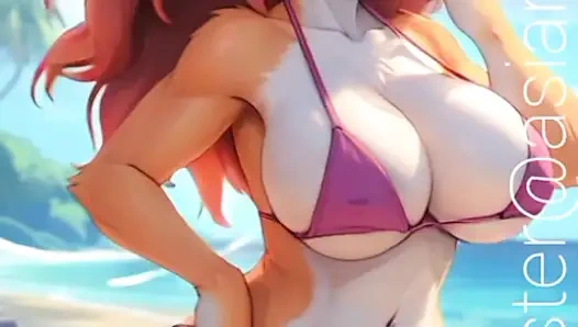 Tüylü kız çıplak ve bikinili bölüm üç (ai modelleri)