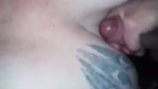 Büyük yük, büyük seksi göğüsler üzerinde boşalmak, berbat ve benim horoz kapalı temizler