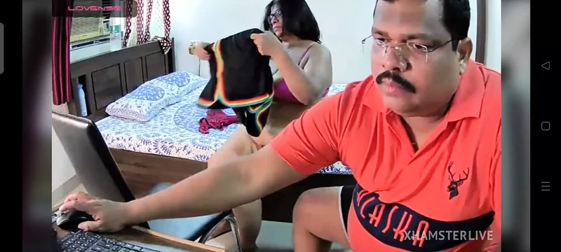Desi aunty üzerinde kam