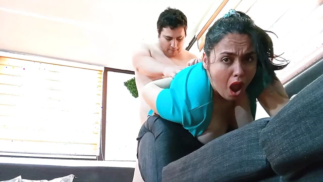 I caught my stepmom cleaning the couch and fucked her hard. I love her ass and tits.