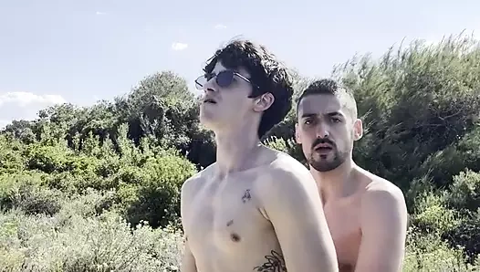 hot guys fucking in public outdoors