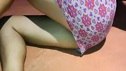 Modelleme Seksi Mavi Tanga