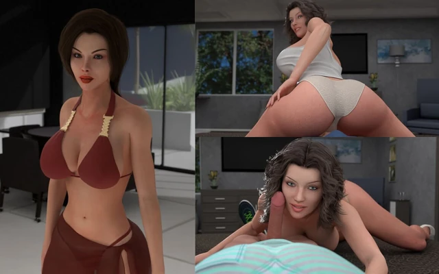 Away From Home - Full Story 3 - Life of a Horny Boy Who Went to Visit His Stepaunt's Home with Stepmom