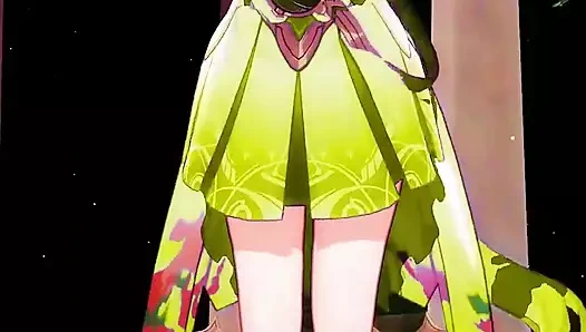 Honkai impact 3. griseo soyunma dansı hentai mmd 3d sarışın saç rengi düzenleme smixix