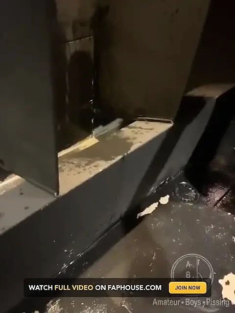 Boy Enters the Clubs Toilets and Catch a Guy Ready to Pee