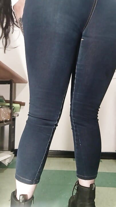 Modeling Worn Jeans