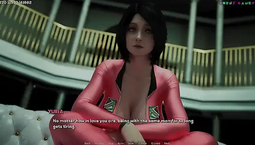 Shamandev'in arzu gölgeleri - genç Yuria zenciyle sikiliyor: resmi ilk büyük zenci sahnesi 56