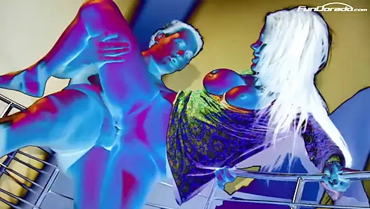 Frau fickt mit Nachbarn fremd ohne Kondom