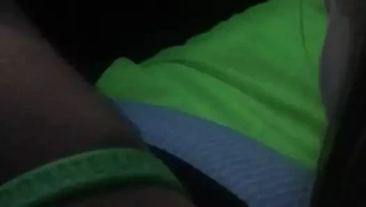 Beyaz sürtük tarafından beyzbol maçında kafa almak