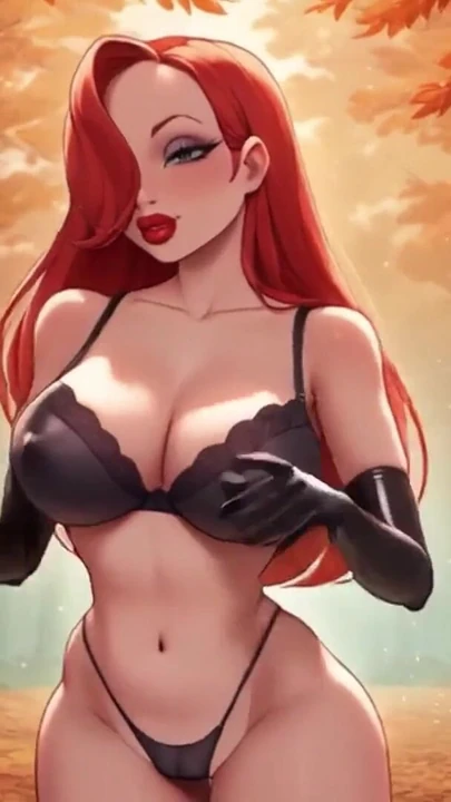 Happy Halloween by Stepsister Jessica from Who Framed Roger Rabbit! Perfect Big Boobs Bouncing | Clip 2