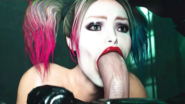 Harley Quinn ve Batman oral seks operasyonu (xxx çizgi film)