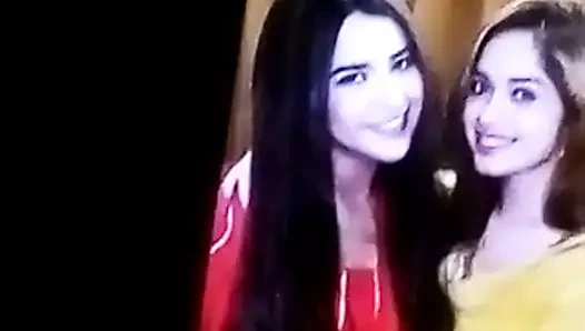 Jannat (jannu) zubair ve roshni walia cum haraç