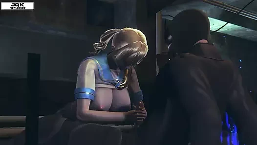 Ghost Rider ve şehvetli öğrenci - hentai 3d sansürsüz