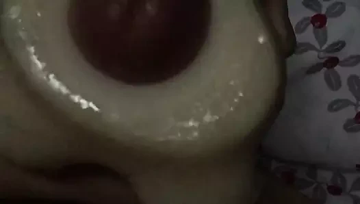 Karısı uyurken sabah mastürbasyonu 2