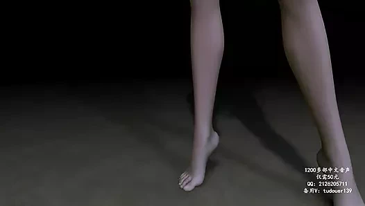 【asmr Çin sünnetiği】şakayık çiçeği (eleme) 04