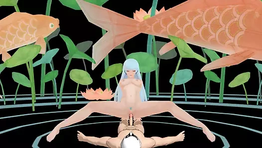 Gelecek yıl iyi bir hasat için sıcak seksi yaramaz bir tanrıça becerdin