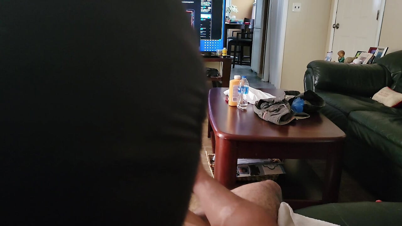Testing XT5 Auto Stroker Toy on my uncut dick into till I CUM Part 2