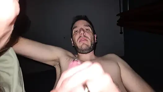 Sitting Assisted Self Suck+Wake n fill mouth