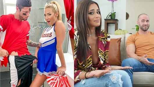 Touchmywife - kostümlü ev kadınları topluyor - derleme