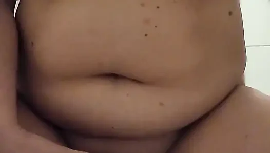 Orgasm control training: riding a dildo with a wand but not being allowed to reach orgasm