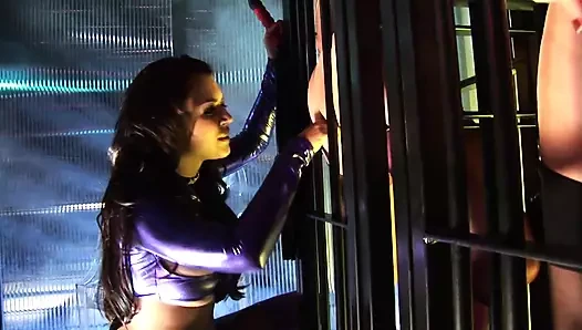 Eva Angelina ve Carly Parker ile grup eğlencesi