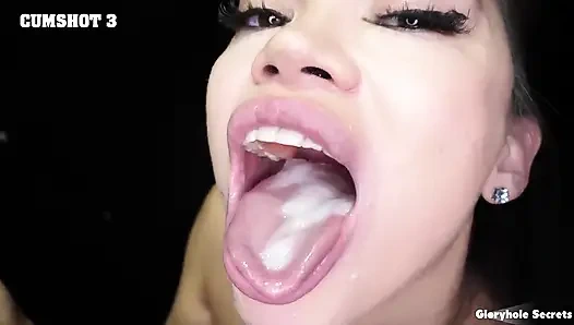 Gloryholesecrets - bu ateşli esmerin ağzına gelmek ister misin?