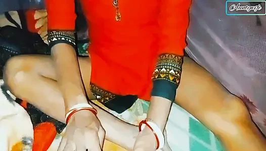 Yenge ko jhopadi mein le jakar chudai ki köyü çifti