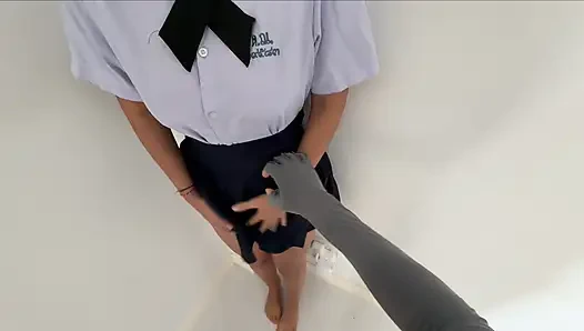 "LÜTFEN, GÖTÜME!" Asyalı kız öğrencinin ilk sert anal seksi - kız öğrenci eğitimi ep.1 - aria fleur