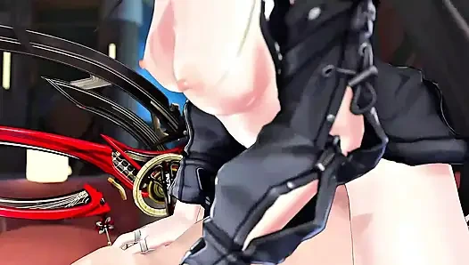 Chisa titreyen dalgalarla bakış açısı 3 boyutlu seks animasyonu