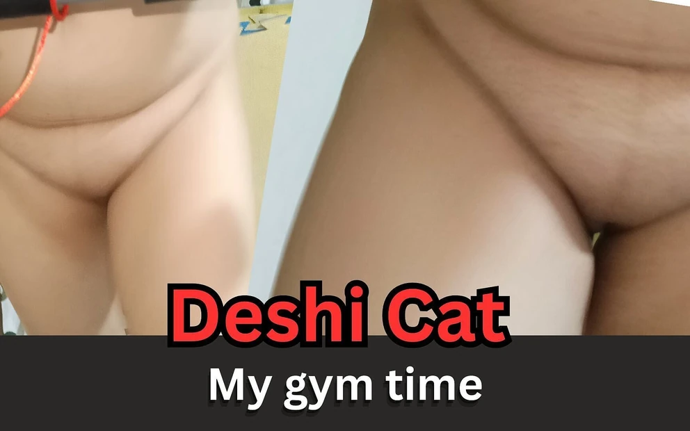 Возбужденная падчерица идет обнаженной в Гьяме, извращенец отчим снимает на видео ее ход