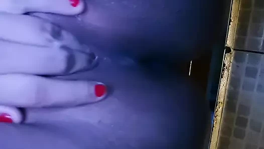 Zevk vermek için bir banyo