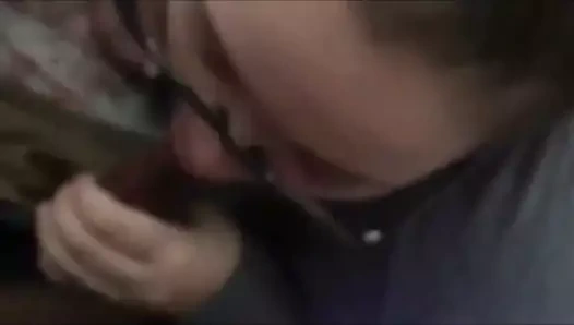 Benim utangaç oral seks üzerinde siyah çük