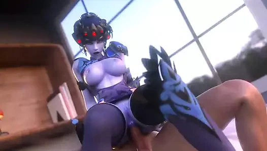 Kötü sesin en iyi animasyonlu 3 boyutlu porno derlemesi 392