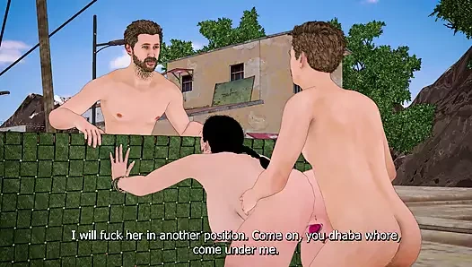 İki işçi, restoran sahibinin olmamasından karısını sikerek faydalandı