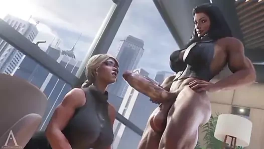 Amazonium3d - harika kadın x süper kız