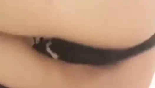 Lydia yüksek topuklu ve çorap külot oyun