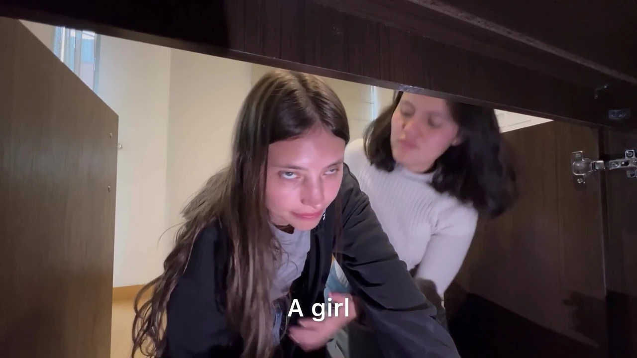 I didn’t realize my maid was so hot, she bent down to clean the study.