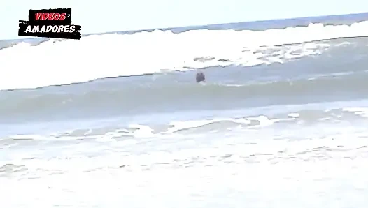 Issız plajda whoring