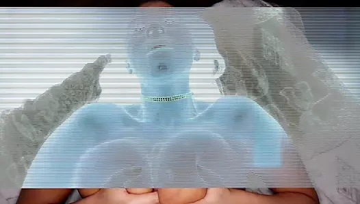 Büyük memeli dövmeli baddie arya bella amcığını sert pompalatıyor