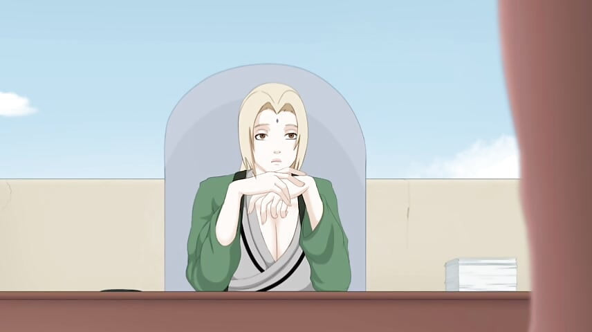 Tsunade bir anlaşma yapıyor