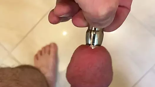 Yeni 15 mm paslanmaz çelik tapa ile sondaj