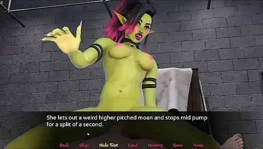 Petite Zombie Moglin Grinding Billy Cock With Tight Pussy And Cumming