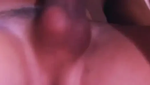 She rides relentlessly bouncing on her fat cock.