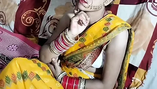 En iyi sızdırılmış Hintli evli çift balayında edepsiz Hintçe ses kaydı