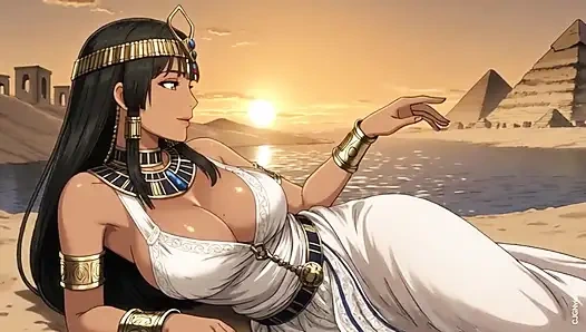 137. Mısırlı güzel rahatla (ai animasyonu)