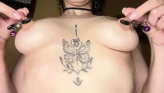 That MILF who cums just from having her nipples played with