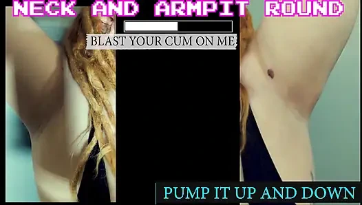 Boyun koltuk altlarıma ve memelere mastürbasyon oyunu
