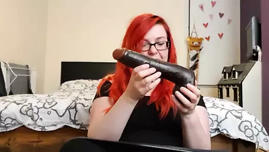 Lexington steele yapay penisini inceliyorum